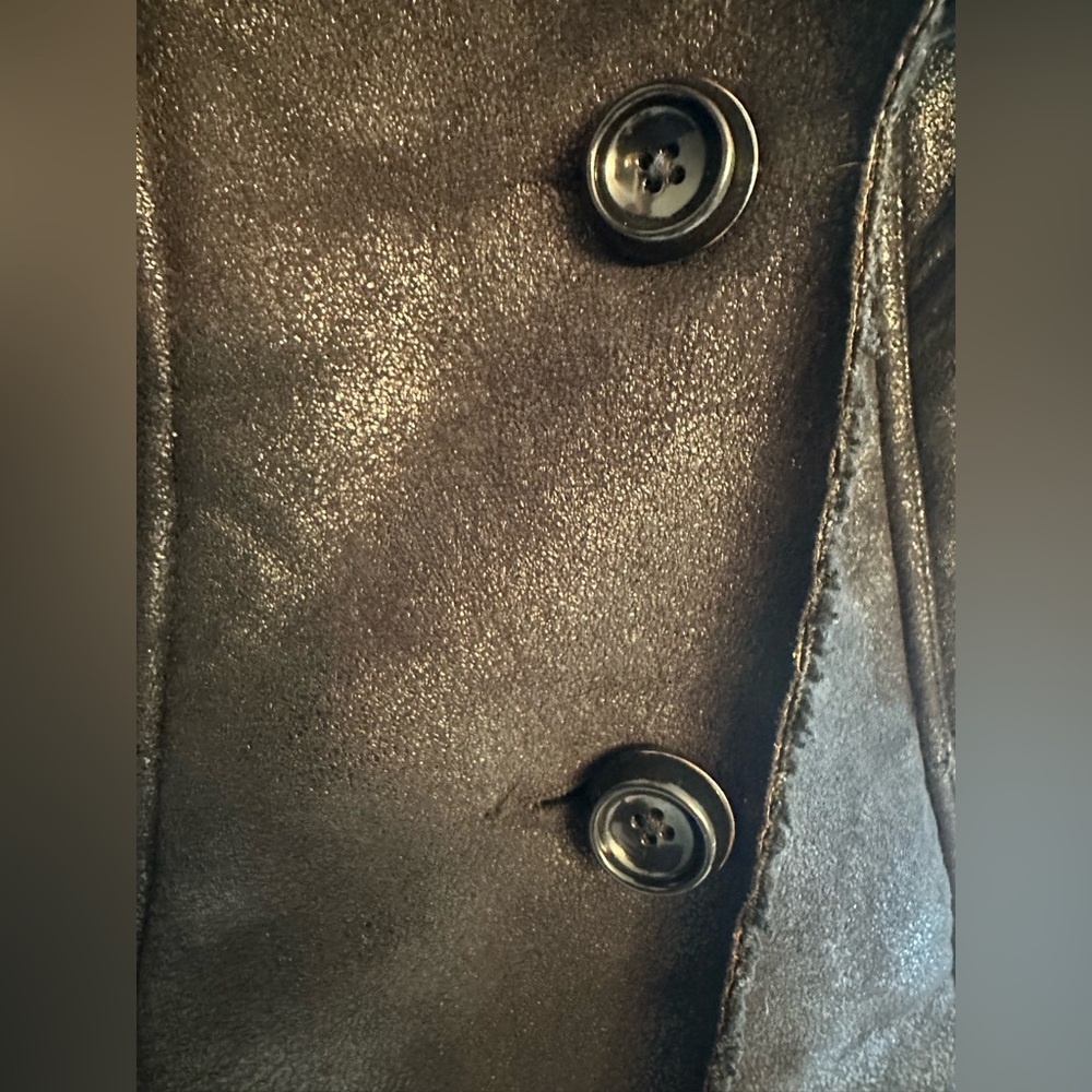 Soya & Kyo Black Faux Shearling Moto Jacket - Size XS - Picture 5 of 9